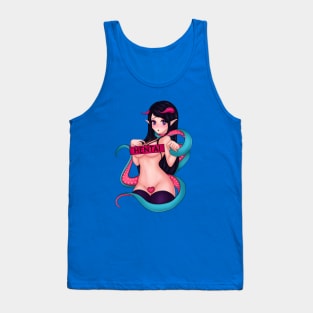 Kawaii Succubus Anime Girl witch Tentacles Tank Top